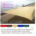 Quictent 185G HDPE 98% Uv-blocked 10x15 ft Rectangle Sun Sail Shade Canopy Top Outdoor Cover Patio Garden with Free Carry Bag Red   